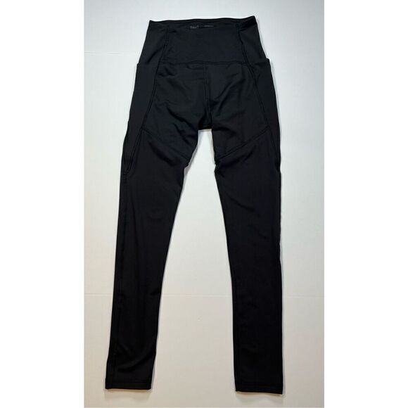 Thinx High Waisted Black Period Leggings w Pockets Moderate Absorbency Size XS - Picture 3 of 13